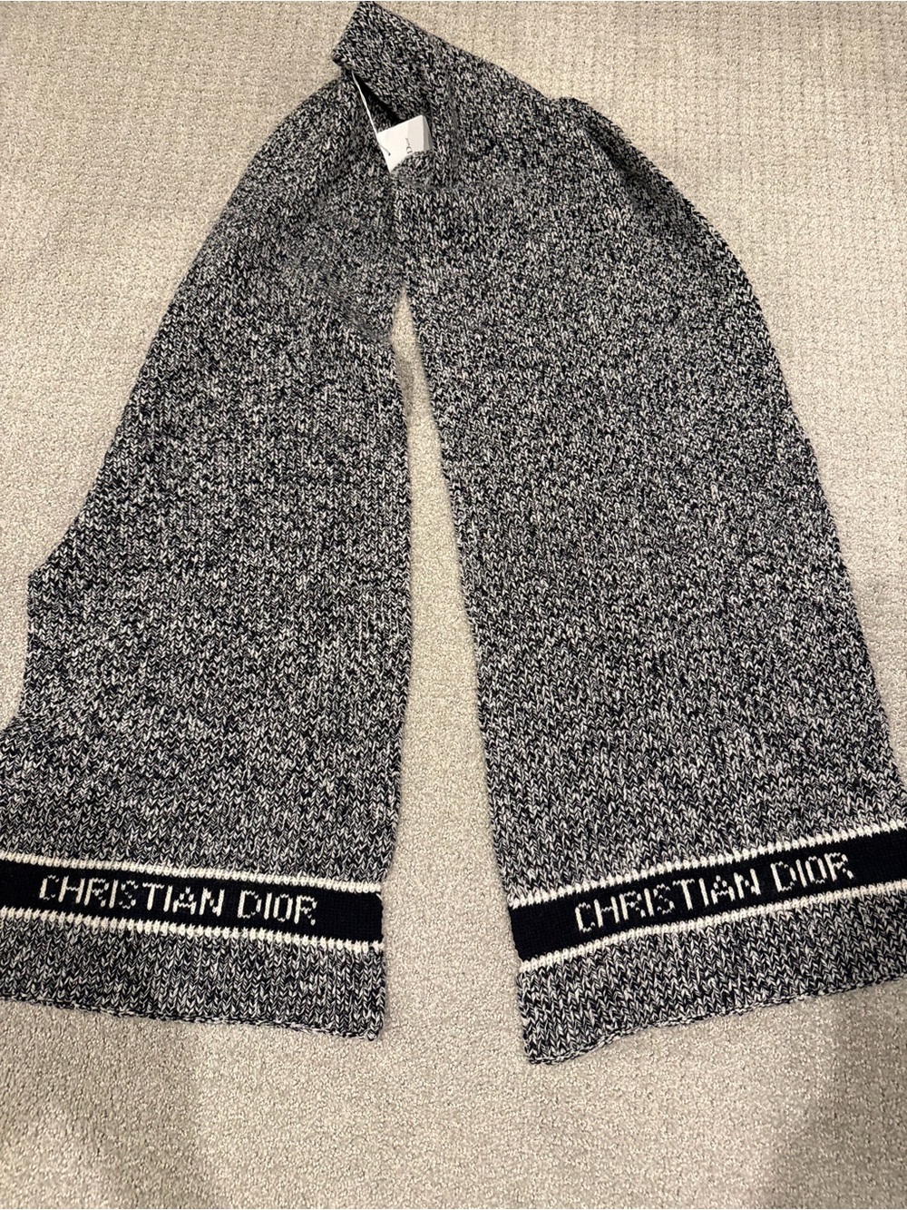 Christian Dior Knit Scarf